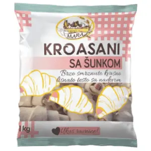 MARA kroasani sa šunkom 1kg slide slika