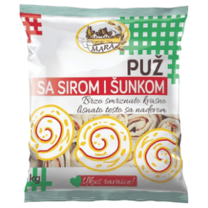 MARA puž sa sirom i šunkom 1kg slide slika