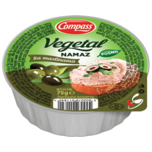 Namaz COMPASS Vegetal sa maslinama 75g slide slika
