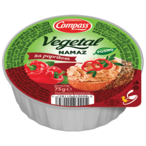 Namaz COMPASS Vegetal sa paprikom 75g slide slika