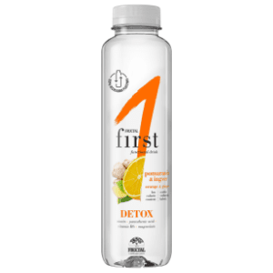 FRUCTAL detox pomorandža đumbir voda sa ukusom 500ml slide slika