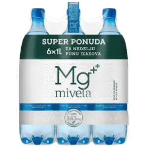 Negazirana voda MG MIVELA 6x1l slide slika