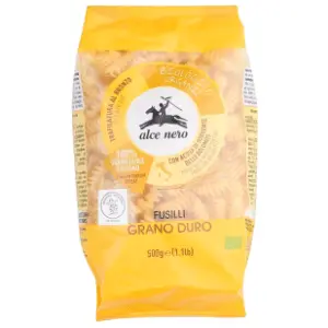 Organske makarone ALCE NERO fusili 500g slide slika
