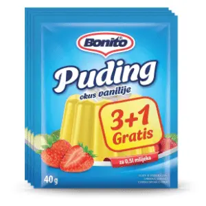 Puding vanila BONITO 160g 3+1 gratis slide slika