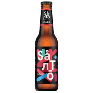 Pivo SALTO Lager 0,33l slide slika
