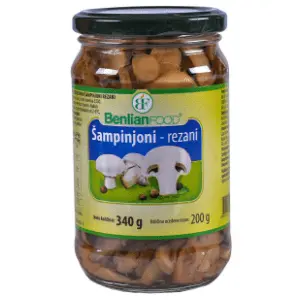 Šampinjoni BENLIAN rezani 340g slide slika