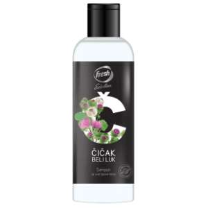 Šampon FRESH čičak beli luk 1l slide slika