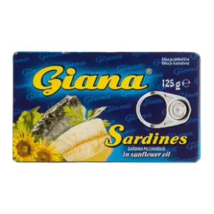 Sardine GIANA u ulju 125g slide slika
