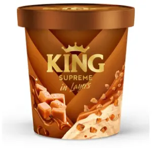 Sladoled FRIKOM King caramel čaša 450ml slide slika