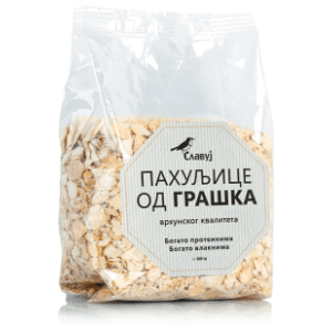 SLAVUJ pahuljice od graška bez glutena 300g slide slika