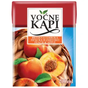 Sok NECTAR Voćne kapi breskva jabuka 200ml slide slika