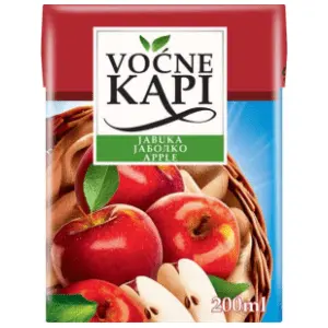 Sok VOĆNE KAPI jabuka 200ml slide slika