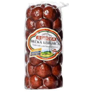 SORGER bečka kobasica original 1kg slide slika