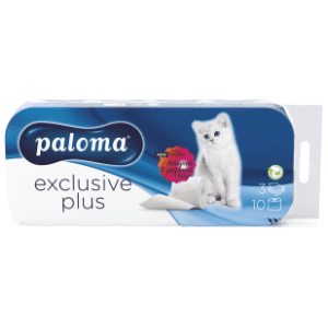 Toalet papir PALOMA exclusive soft 3sloja 10kom slide slika