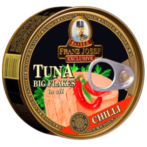 Tunjevina FRANZ JOSEF komadi chili 170g slide slika