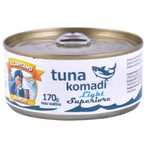 Tunjevina IL CAPITANO komadi light superior 170g slide slika