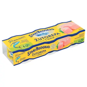Tuna STARI BEOGRAD žutorepa u maslinovom ulju 3x80g slide slika