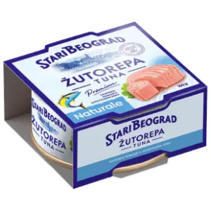 Tuna STARI BEOGRAD žutorepa u sopstvenom soku 160g slide slika