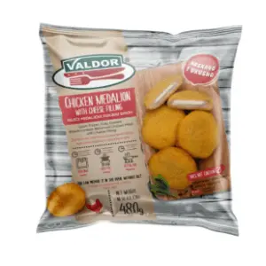 VALDOR pileći medaljoni sa sirom 480g slide slika