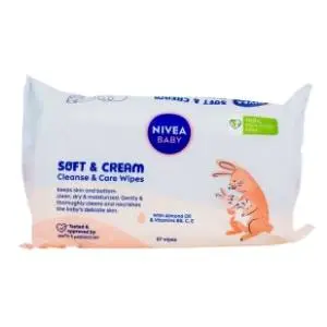 Vlažne maramice NIVEA Soft & cream 57kom slide slika