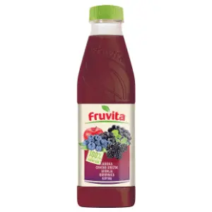 Voćni sok FRUVITA jabuka grožđe aronija borovnica kupina 750ml slide slika
