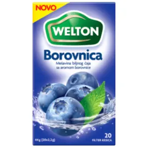 WELTON čaj borovnica 44g slide slika