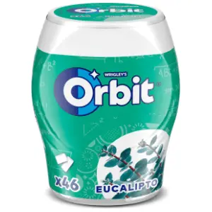 Žvake ORBIT eucalyptus bottle 46kom slide slika