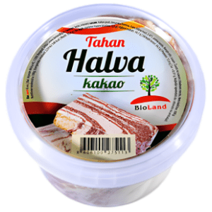 Halva sa kakaom BIOLAND 300g slide slika