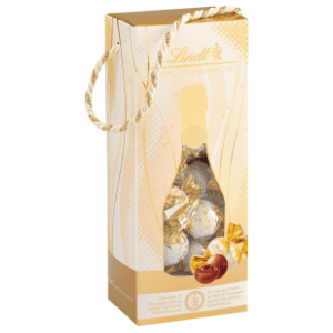 Bombonjera sa šampanjcem LINDT 350g slide slika