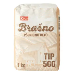 Brašno K PLUS t-500 1kg slide slika