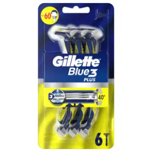 Brijač GILLETTE blue3 plus yellow 6kom slide slika