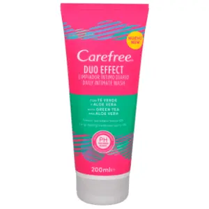 CAREFREE intimna kupka duo effect aloe vera 200ml slide slika
