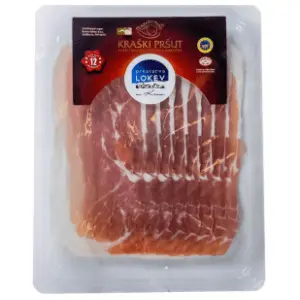 CELJSKE MESNINE Kraški pršut slajs 100g slide slika