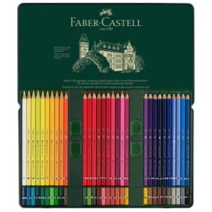 Drvene boje FABER CASTELL albrecht durer metalna kutija 60kom slide slika