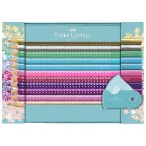 Drvene boje FABER CASTELL sparkle 20kom slide slika