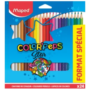 Drvene boje MAPED color peps 18kom slide slika