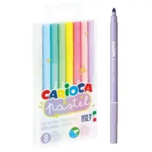 Flomasteri CARIOCA pastel 8kom slide slika
