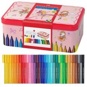 Flomasteri FABER CASTELL connector balerina set 33kom slide slika