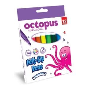 Flomasteri OCTOPUS unl vodoperiv 12kom slide slika