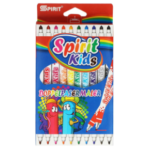 Flomasteri SPIRIT kids dupli 10kom slide slika