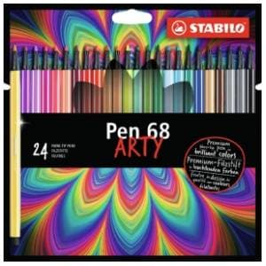 Flomasteri STABILO pen 68 arty 24kom slide slika