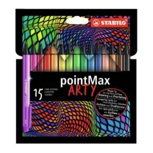 Flomasteri STABILO point max arty 15kom slide slika