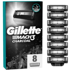 GILLETTE Mach3 Charcoal dopune za brijač 8kom slide slika