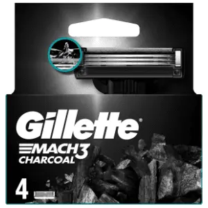 GILLETTE Mach3 charcoal patrone za brijač 4kom slide slika