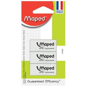 Gumice MAPED mini technic 3kom slide slika