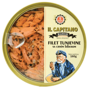 Tunjevina IL CAPITANO filet sa crnim biberom 160g slide slika