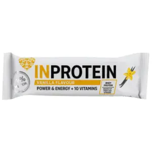 INPROTEIN proteinski bar vanila 40g slide slika