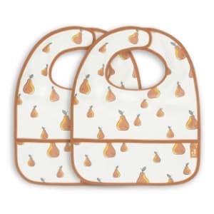 jollein-portikla-za-bebe-bib-waterproof-pear-2kom