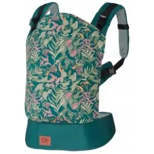 kinderkraft-kengur-nosiljka-za-bebe-milo-nature-vibes-tirkizna