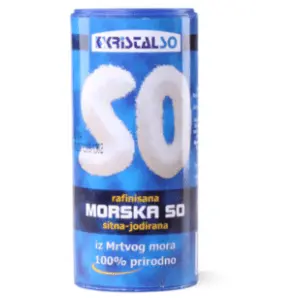 Morska so KRISTAL SO rafinisana sitna 250g slide slika